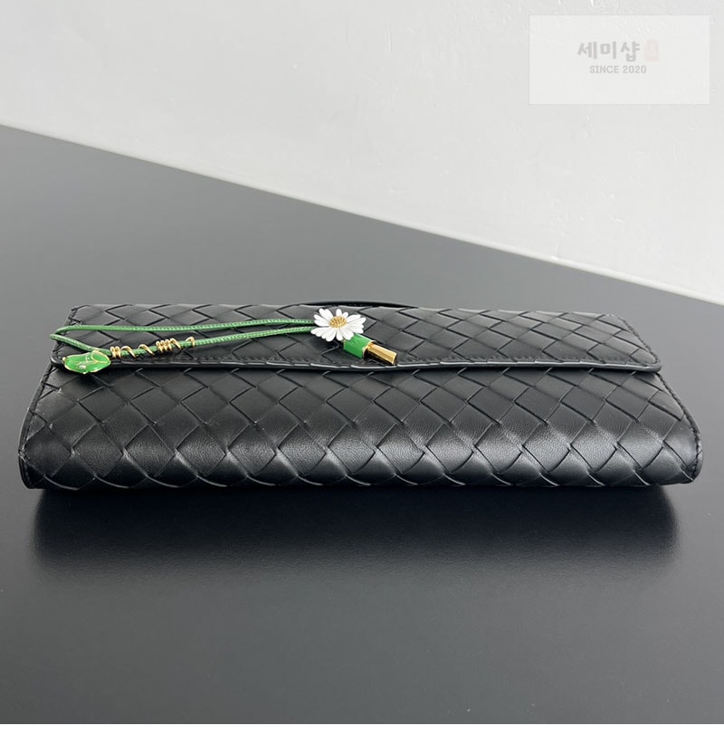 Bottega Veneta 보테가베네타 인트레치아토 안디아모 탑핸들 클러치백 “ 4 COLOR ” 다크 브라운 Bag 15번 이미지