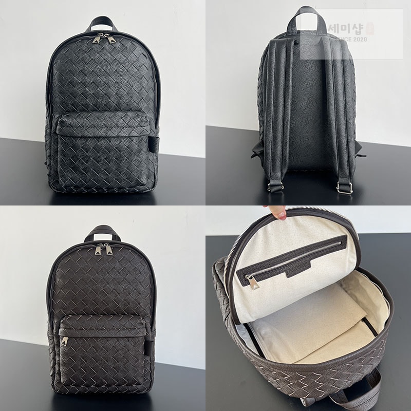 Bottega Veneta 보테가베네타 인트레치아토 지퍼 백팩 “ 2 COLOR ” 다크 브라운 Bag 2번 이미지