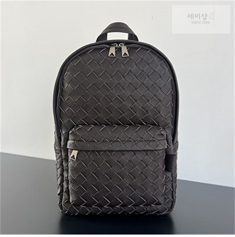Bottega Veneta 보테가베네타 인트레치아토 지퍼 백팩 “ 2 COLOR ” 다크 브라운 Bag 13번 이미지