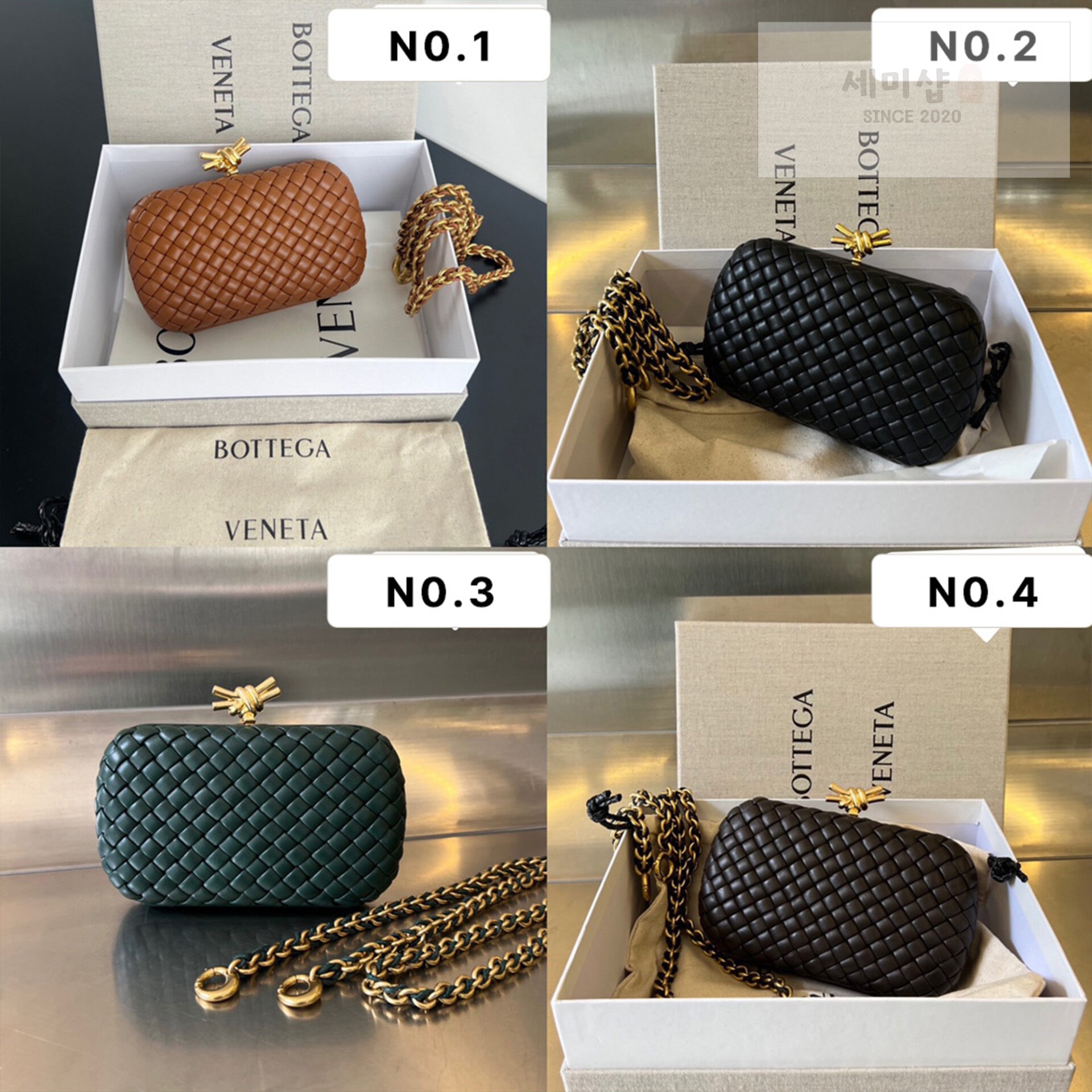 Bottega Veneta 보테가베네타 인트레치아토 놋 미노디에르 클러치 “ 4 COLOR ” NO.1 Bag 2번 이미지