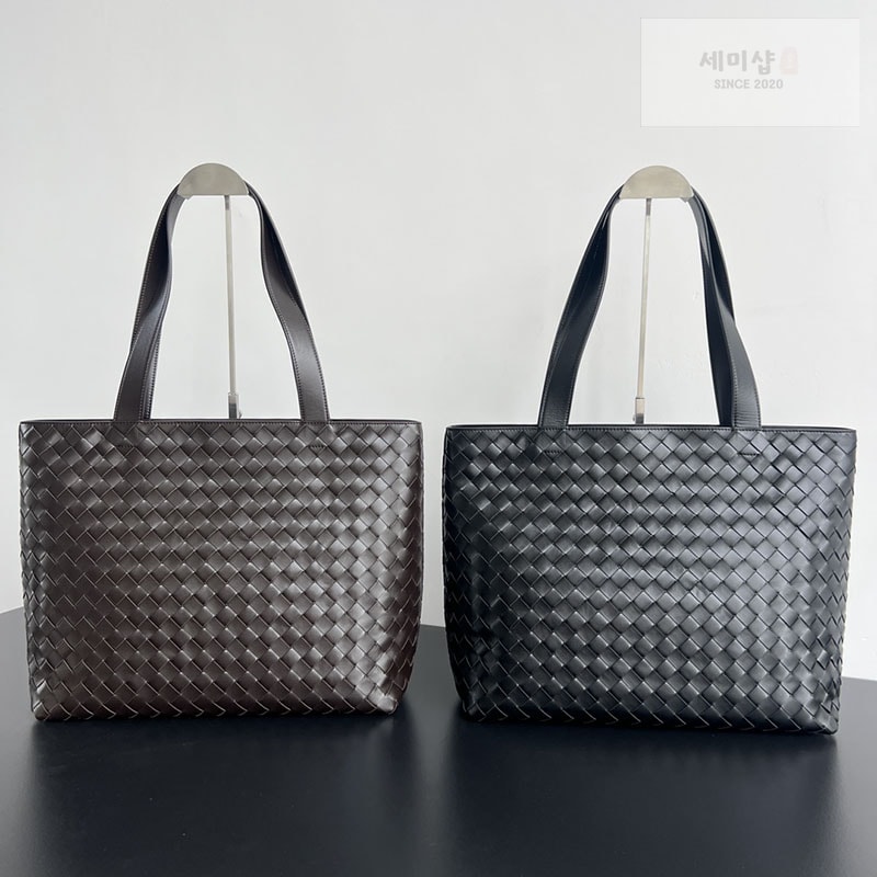 Bottega Veneta 보테가베네타 인트레치아토 토트백 “ 2 COLOR ” 블랙 Bag 8번 이미지