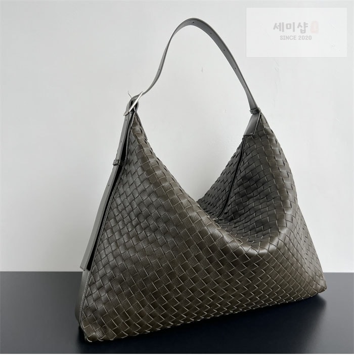 Bottega Veneta 보테가베네타 라지 인트레치아토 트래블러 백 올리브 Bag 3번 이미지