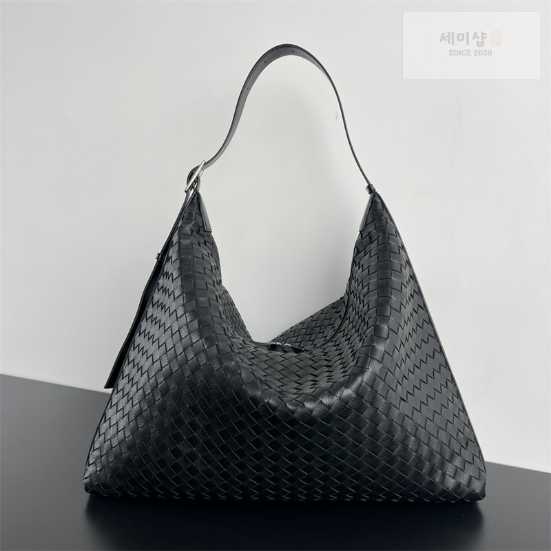 Bottega Veneta 보테가베네타 라지 인트레치아토 트래블러 백 블랙 Bag 2번 이미지