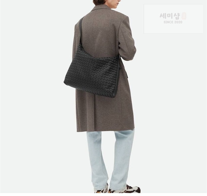 Bottega Veneta 보테가베네타 라지 인트레치아토 트래블러 백 블랙 Bag 6번 이미지