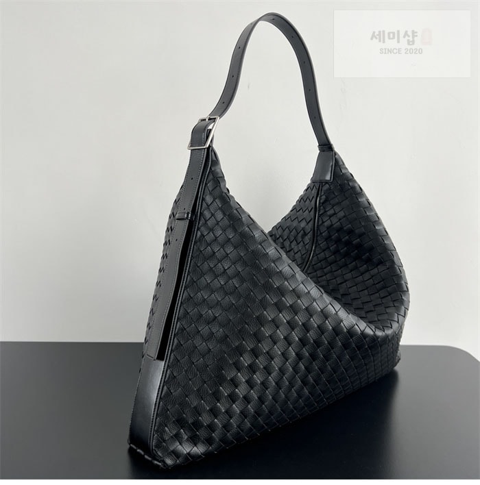Bottega Veneta 보테가베네타 라지 인트레치아토 트래블러 백 블랙 Bag 3번 이미지