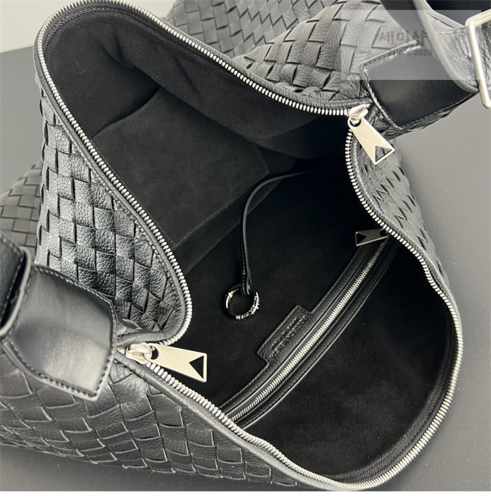 Bottega Veneta 보테가베네타 라지 인트레치아토 트래블러 백 블랙 Bag 10번 이미지