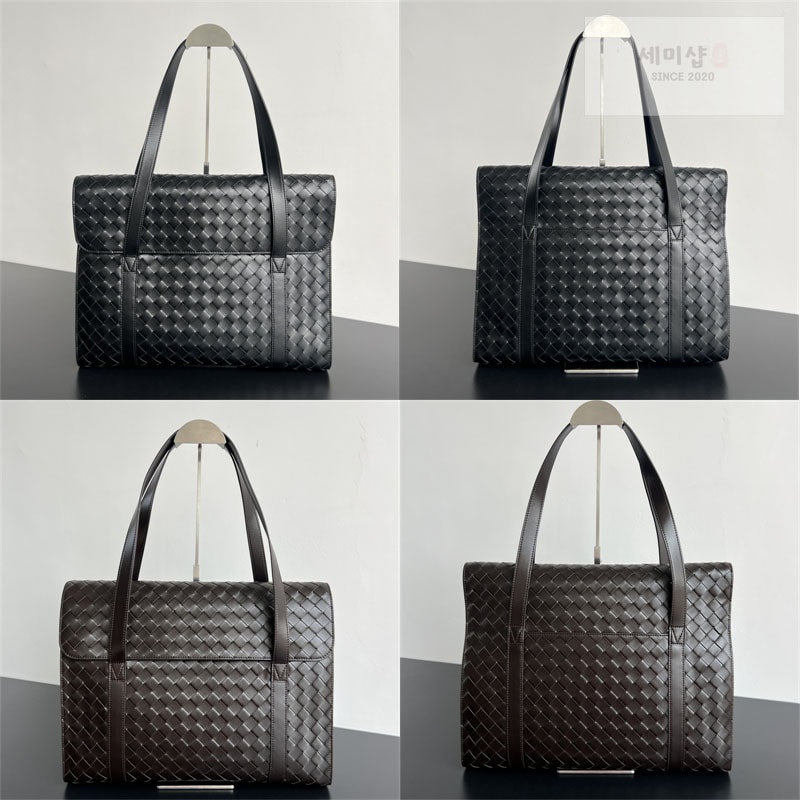 Bottega Veneta 보테가베네타 인트레치아토 포트폴리오 브리프케이스 “ 2 COLOR ” 다크 브라운 Bag 3번 이미지