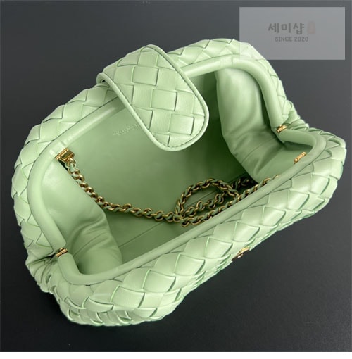 Bottega Veneta 보테가 베네타 스몰 로렌 1980 체인 클러치 “ 6 COLOR ” 블랙 Bag 32번 이미지
