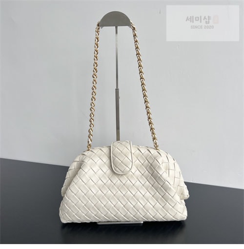 Bottega Veneta 보테가 베네타 스몰 로렌 1980 체인 클러치 “ 6 COLOR ” 블랙 Bag 37번 이미지