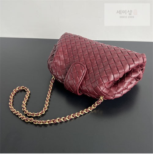 Bottega Veneta 보테가 베네타 스몰 로렌 1980 체인 클러치 “ 6 COLOR ” 블랙 Bag 7번 이미지
