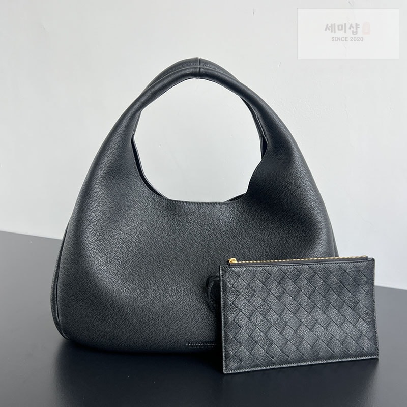 보테가베네타 보테가베네타 캄파나 숄더 백 블랙 Bag 1번 이미지