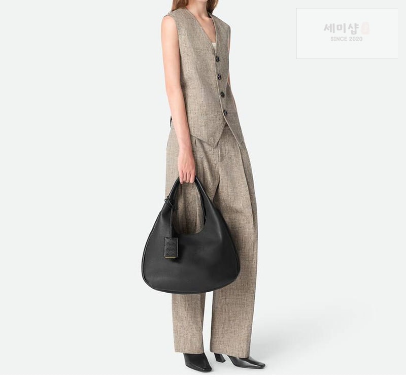 보테가베네타 보테가베네타 캄파나 숄더 백 블랙 Bag 2번 이미지