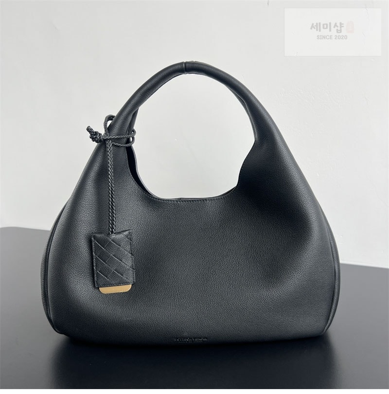 보테가베네타 보테가베네타 캄파나 숄더 백 블랙 Bag 5번 이미지