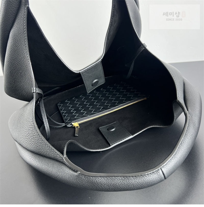 보테가베네타 보테가베네타 캄파나 숄더 백 블랙 Bag 6번 이미지