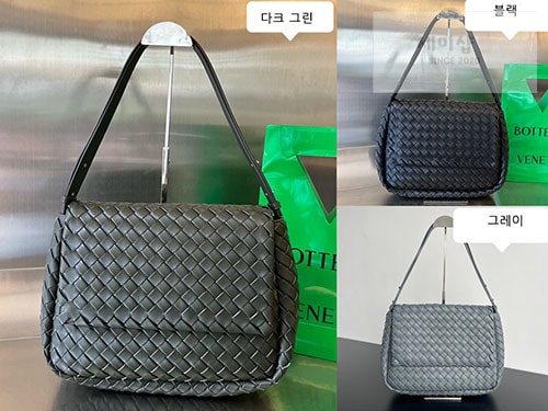 Bottega Veneta 보테가베네타 코블 인트레치아토 숄더백 “ 3 COLOR ” 다크그린 Bag 11번 이미지