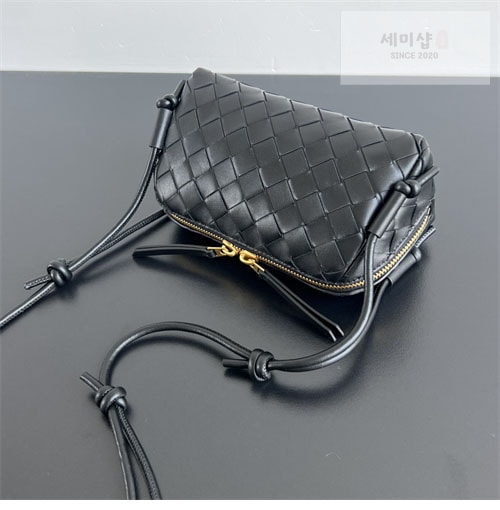 Bottega Veneta 보테가베네타 인트레치아토 콘서트 파우치 “ 3 COLOR ” 블랙 Bag 17번 이미지