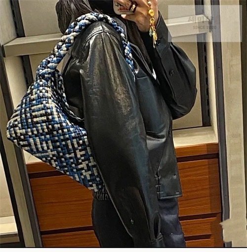 Bottega Veneta 보테가베네타 토스카 숄더백 아비스 블루 믹스 Bag 1번 이미지