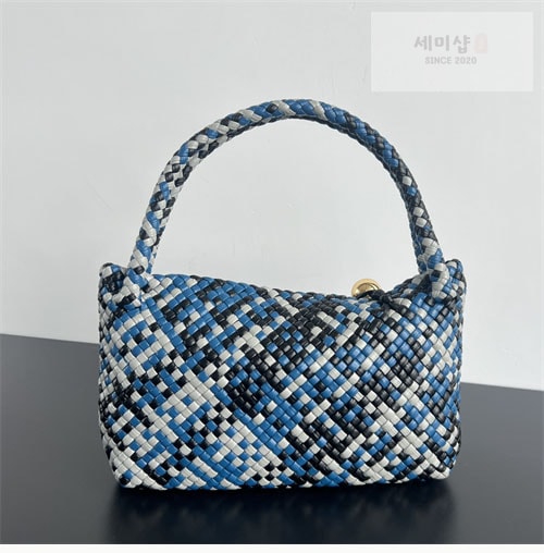 Bottega Veneta 보테가베네타 토스카 숄더백 아비스 블루 믹스 Bag 4번 이미지