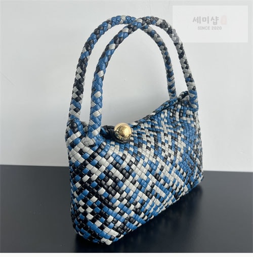 Bottega Veneta 보테가베네타 토스카 숄더백 아비스 블루 믹스 Bag 8번 이미지