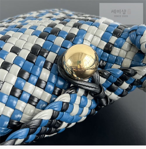 Bottega Veneta 보테가베네타 토스카 숄더백 아비스 블루 믹스 Bag 5번 이미지
