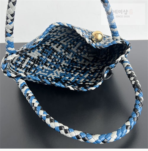 Bottega Veneta 보테가베네타 토스카 숄더백 아비스 블루 믹스 Bag 9번 이미지