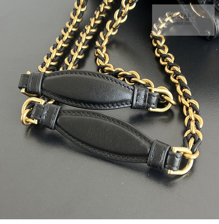 Bottega Veneta 보테가베네타 인트레치아토 파라슈트 스몰 체인 스트랩 “ 4 COLOR ” 블랙 Bag 18번 이미지