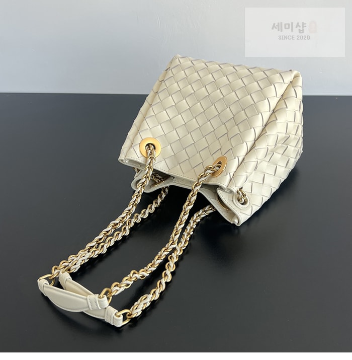 Bottega Veneta 보테가베네타 인트레치아토 파라슈트 스몰 체인 스트랩 “ 4 COLOR ” 블랙 Bag 6번 이미지