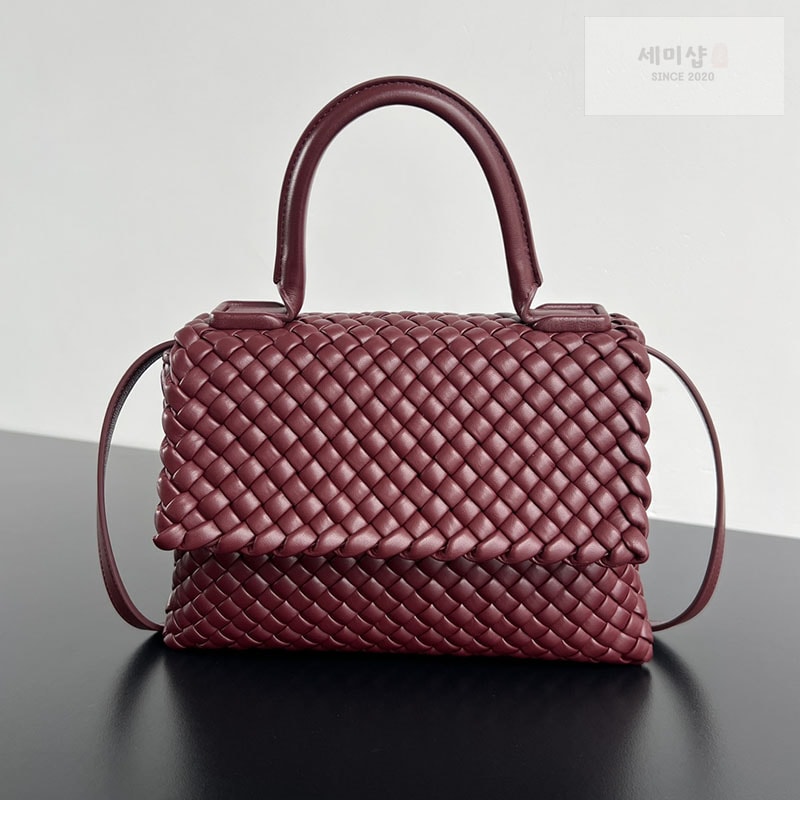 보테가베네타 보테가베네타 패티 탑 핸들 백 776783 아이스블루 Bag 21번 이미지