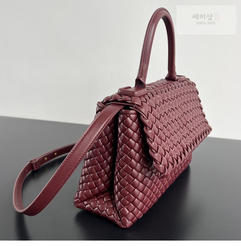 보테가베네타 보테가베네타 패티 탑 핸들 백 776783 아이스블루 Bag 5번 이미지