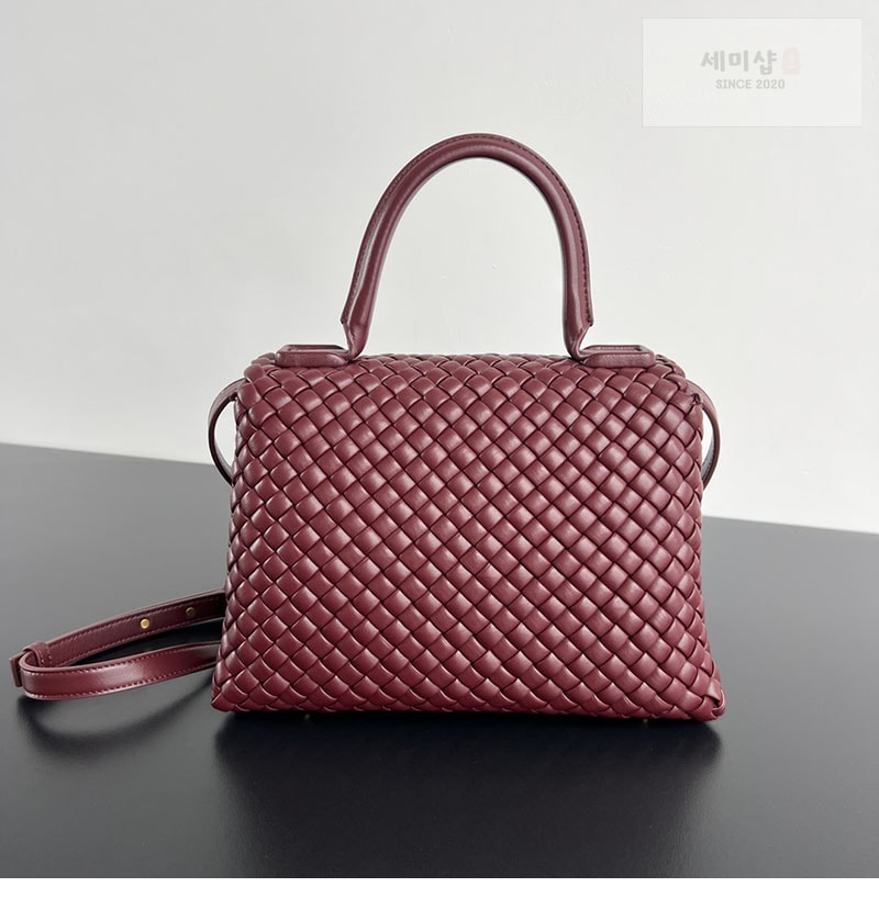 보테가베네타 보테가베네타 패티 탑 핸들 백 776783 아이스블루 Bag 14번 이미지