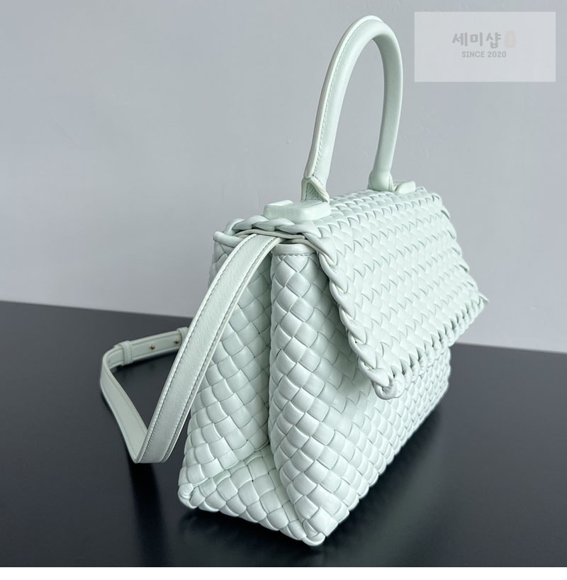 보테가베네타 보테가베네타 패티 탑 핸들 백 776783 아이스블루 Bag 1번 이미지