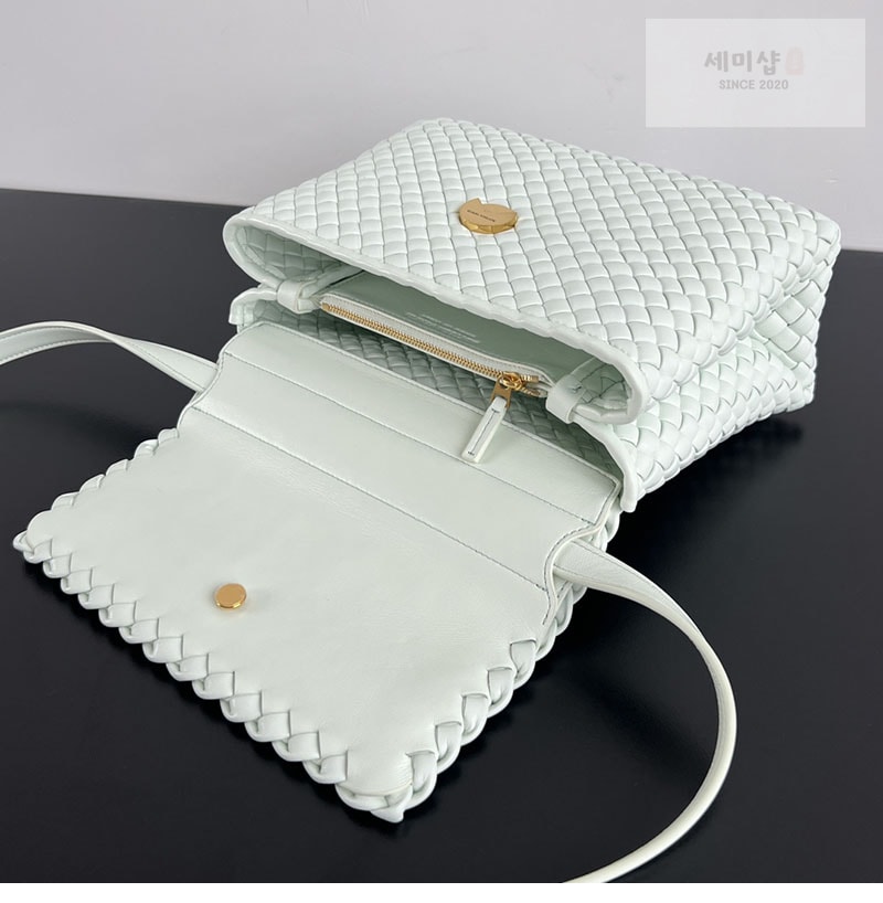 보테가베네타 보테가베네타 패티 탑 핸들 백 776783 아이스블루 Bag 22번 이미지