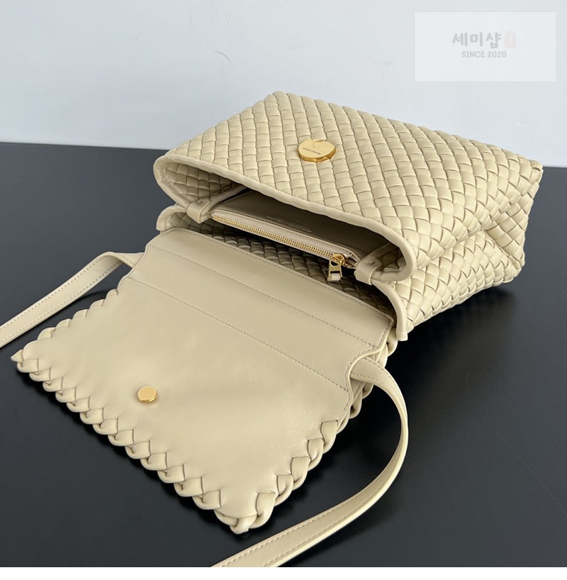 보테가베네타 보테가베네타 패티 탑 핸들 백 776783 아이스블루 Bag 8번 이미지