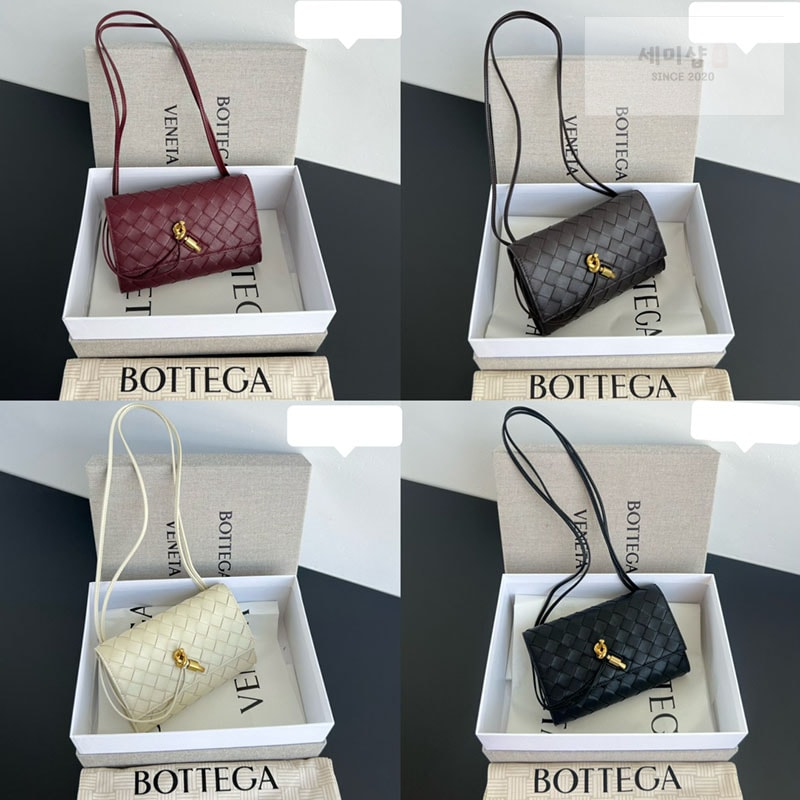 Bottega Veneta 보테가베네타 안디아모 파우치 “ 4 COLOR ” 다크 브라운 Bag 4번 이미지