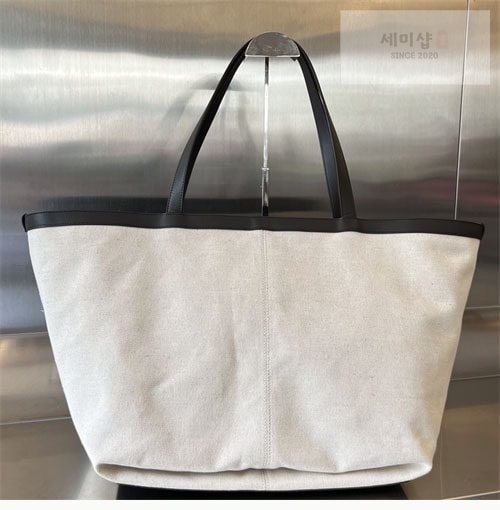 Bottega Veneta 보테가베네타 필립 플랩 캔버스 토트백 블랙 캔버스 Bag 8번 이미지