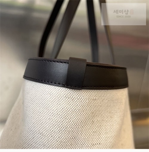 Bottega Veneta 보테가베네타 필립 플랩 캔버스 토트백 블랙 캔버스 Bag 9번 이미지