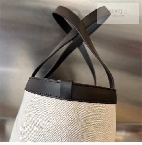 Bottega Veneta 보테가베네타 필립 플랩 토트백 블랙 캔버스 Bag 2번 이미지
