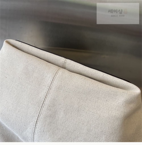 Bottega Veneta 보테가베네타 필립 플랩 토트백 블랙 캔버스 Bag 3번 이미지