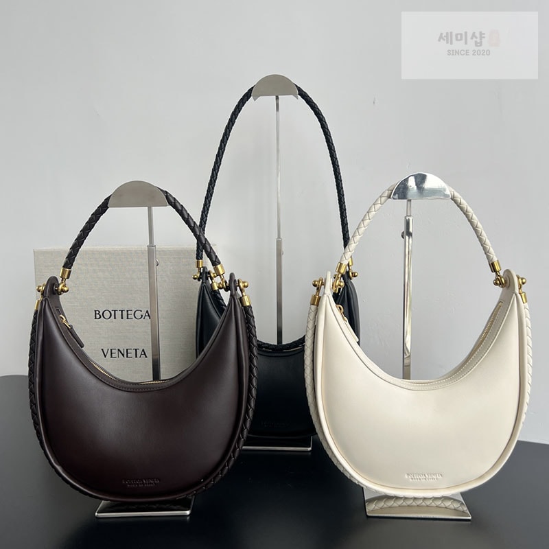 Bottega Veneta 보테가베네타 훌라후프 숄더백 블랙 Bag 5번 이미지