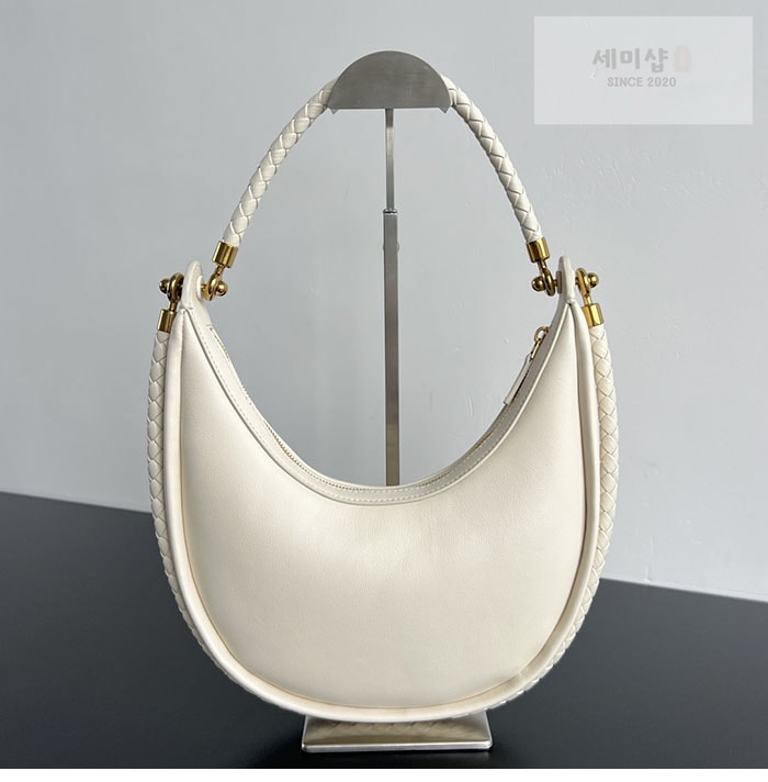 Bottega Veneta 보테가베네타 훌라후프 숄더백 블랙 Bag 13번 이미지