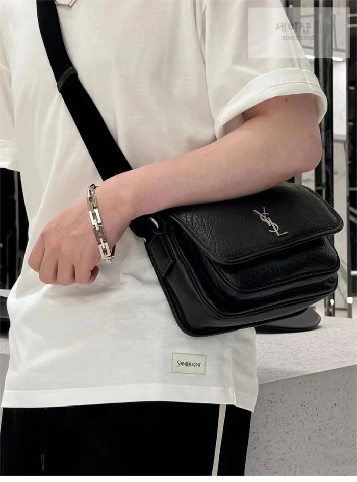 Saint Laurent 생로랑 남성 니키 Niki 스몰 메신저백 Bag 10번 이미지