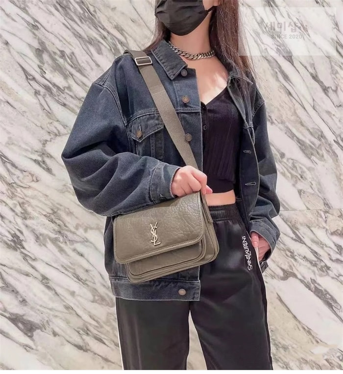 Saint Laurent 생로랑 남성 니키 Niki 스몰 메신저백 Bag 5번 이미지