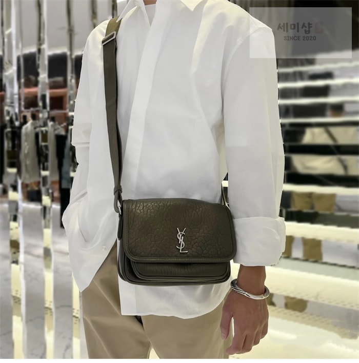 Saint Laurent 생로랑 남성 니키 Niki 스몰 메신저백 Bag 8번 이미지