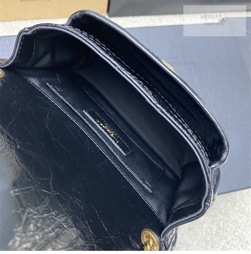Saint Laurent 생로랑 니키 미니 체인백 그레인 램스킨 828736 Bag 3번 이미지