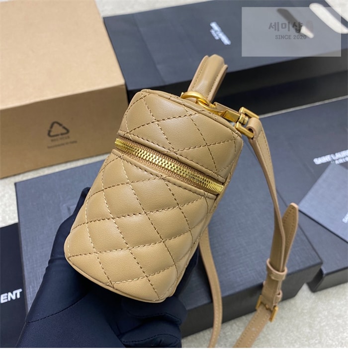Saint Laurent 생로랑 램스킨 가비 베니티 백 블랙 Bag 1번 이미지