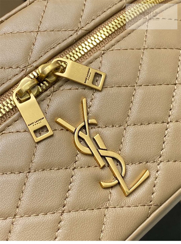 Saint Laurent 생로랑 램스킨 가비 베니티 백 블랙 Bag 10번 이미지