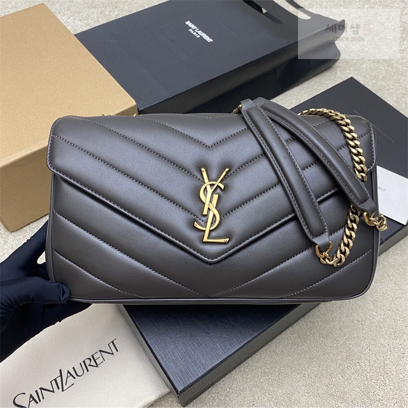 Saint Laurent 생로랑 루루 미디엄 마틀라세 숄더백 램스킨 801439 Bag 1번 이미지