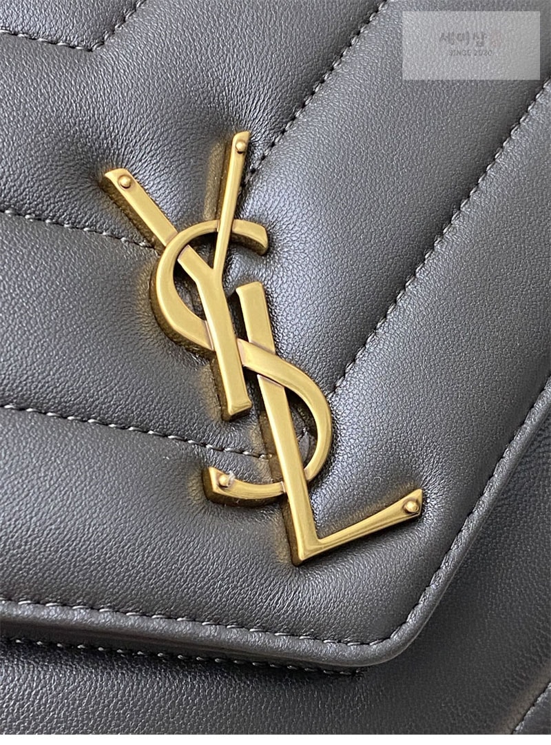 Saint Laurent 생로랑 루루 미디엄 마틀라세 숄더백 램스킨 801439 Bag 9번 이미지