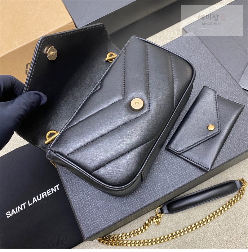 Saint Laurent 생로랑 루루 토이 램스킨 미니 크로스 백 화이트 Bag 6번 이미지