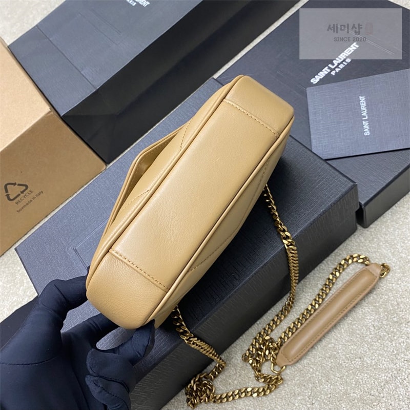 Saint Laurent 생로랑 루루 토이 램스킨 미니 크로스 백 화이트 Bag 3번 이미지